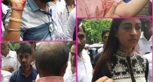 AAP के सेल्फी अभियान में दिलीप पांडे और अलका लांबा पर हमला!
