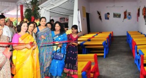 आकाँक्षा विद्या केन्द्र में  नये हाल का उद्घाटन