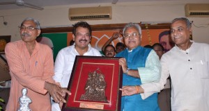 ओ0बी0सी0 मोर्चा के नवनियुक्त राष्ट्रीय अध्यक्ष  प्रो0 एस.पी. सिंह बघेल का  लखनऊ में जोरदार स्वागत
