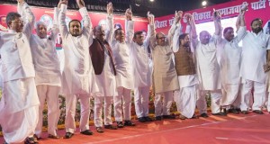 समाजवादी रास्ता ही भारतीय राजनीति का विकल्प होगा—–मुख्यमंत्रीअखिलेश यादव