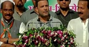 राहुल गांधी के सभास्थल के पास जमकर लगे ‘मोदी-मोदी’ के नारे
