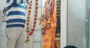 नगर निगम में बसंत पचंमी पर सरस्वती पूजन