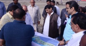 मंत्री शिवपाल सिंह यादव ने किया गोमती रिवर फ्रन्ट का औचक निरीक्षण