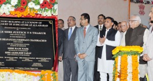 उच्च न्यायालय की भव्य इमारत से इन्साफ की  उम्मीदें भी बढ़ गई हैं, जिन पर सबको खरा उतरना होगा: श्री टी0एस0 ठाकुर
