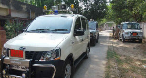 सीवान जेल परिसर में छापेमारी, 49 मोबाइल जब्त, 50 मुलाकाती हिरासत में