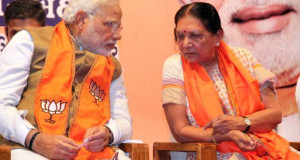 गुजरात की  मुख्यमंत्री आनंदी बेन पटेल की सीएम पद से हो सकती है छुट्टी