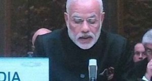मोदी का पाक पर हमला, कहा दक्षिण एशिया में एक ही देश फैला रहा आतंक
