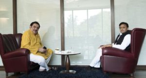 मुख्यमंत्री से फिल्म अभिनेता  रज़ा मुराद ने  मुलाकात की