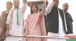 वाराणसी में अखिलेश-राहुल के रोड शो में उमड़ी भीड़ , शो से पहले भिड़े सपा-कांग्रेस और बीजेपी कार्यकर्ता
