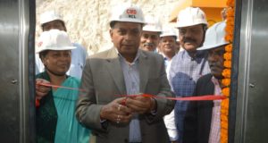 एनसीएल खड़िया में नई शॉवेल राष्ट्र को समर्पित, कंपनी के सीएमडी  सिन्हा ने किया शुभारंभ
