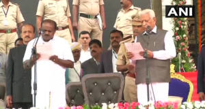 कर्नाटक: एचडी कुमारस्वामी ने मुख्यमंत्री पद की शपथ ली, समारोह में दिखी विपक्ष की एकजुटता
