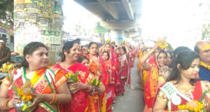 सदर में निकली कलश यात्रा,  151 सौभाग्यशाली महिलाओं ने लिया हिस्सा