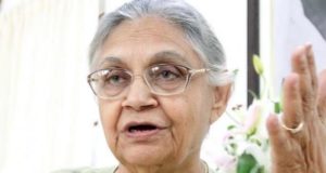 पूर्व मुख्यमंत्री शीला दीक्षित  दिल्ली कांग्रेस की अध्यक्ष बनी