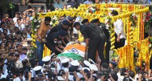 राजकीय सम्मान के साथ मनोहर पर्रिकर का हुआ अंतिम संस्कार