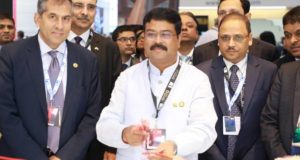 ​​​​​केन्द्रीय पेट्रोलियम मंत्री  धर्मेन्द्र प्रधान ने अबू धाबी अंतर्राष्ट्रीय पेट्रोलियम प्रदर्शनी और सम्मेलन में ‘इंडिया पवेलियन’ का उद्घाटन किया