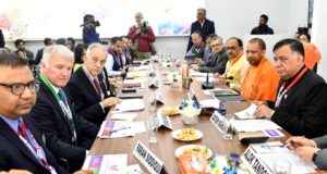 मुख्यमंत्री से यूक्रेन, यू0एस0आई0बी0सी0 और  एस0आई0डी0एम0 के बिज़नेस डेलिगेट्स ने मुलाकात की