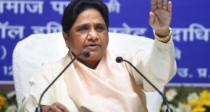 मायावती का ऐलान , बसपा यूपी और एमपी में लड़ेगी अकेले उपचुनाव  , बिहार में करेगी गठबंधन