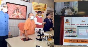 स्वामित्व योजना के अन्तर्गत ग्रामीण आवासीय अभिलेख (घरौनी) प्राप्त होने से  प्रदेश के ग्रामीण क्षेत्रों में सम्पत्ति सम्बन्धी विवादों में काफी कमी आएगी—मुख्यमंत्री