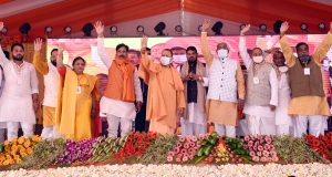 मुख्यमंत्री ने बहराइच में महाराजा सुहेलदेव स्मारक एवं चित्तौरा झील की विकास योजना का भूमि पूजन किया