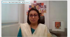 टॉयकैथॉन-2021 का लक्ष्य भारत को 100 बिलियन अमरीकी डॉलर के वैश्विक खिलौना विनिर्माण बाजार में स्थान दिलाना है—केंद्रीय मंत्री  स्मृति ईरानी