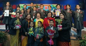 गाजियाबाद में सिल्वर लाइन प्रेस्टीज स्कूल के बच्चों ने हवन कर मनाया 37वां स्थापना दिवस