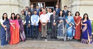 मुख्य सचिव से वर्ष 2022 बैच के भारतीय प्रशासनिक सेवा एवं भारतीय वन सेवा के 14 प्रशिक्षु अधिकारियों ने भेंट की