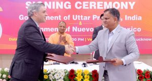 यूपी और मैक्सिको के बीच पर्यटन, इन्फ्रास्ट्रक्चर, फार्मा सहित कई क्षेत्रों में  हुआ एमओयू